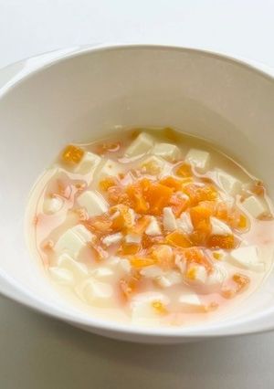 【離乳食】7か月から　豆腐のミルク煮-レシピのメイン写真