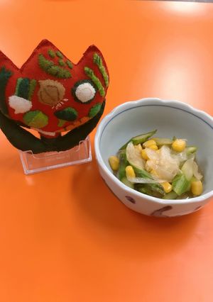 アスパラと新玉ねぎのサラダ-レシピのメイン写真