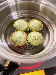 離乳食に!ほうれん草の蒸しパン-レシピのメイン写真