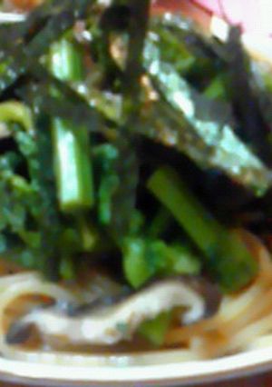 菜の花と納豆のパスタで春を味わいましょう-レシピのメイン写真