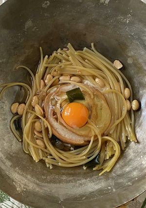 【銅鍋】車麩の和だしパスタ-レシピのメイン写真