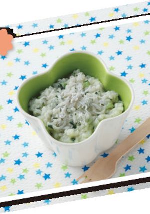 離乳食完了期に！豆乳しらすリゾット-レシピのメイン写真
