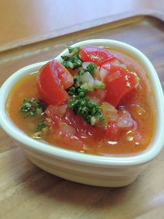 トマトの冷製パスタ【トマトソース】-レシピのメイン写真