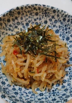 簡単！旨い♪安い♪もやしのピリ辛ごま和え-レシピのメイン写真