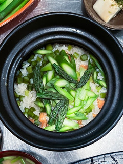 アスパラの炊き込みご飯-レシピのメイン写真