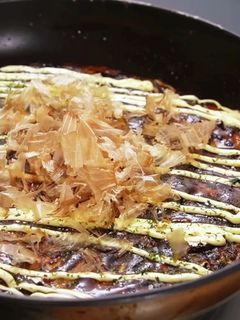山芋とキャベツだけ!大満足お好み焼き!-レシピのメイン写真