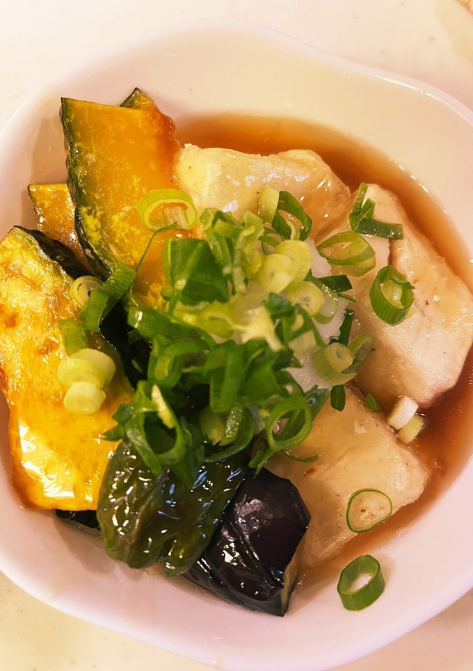 揚げ出し豆腐（野菜も一緒に）-レシピのメイン写真