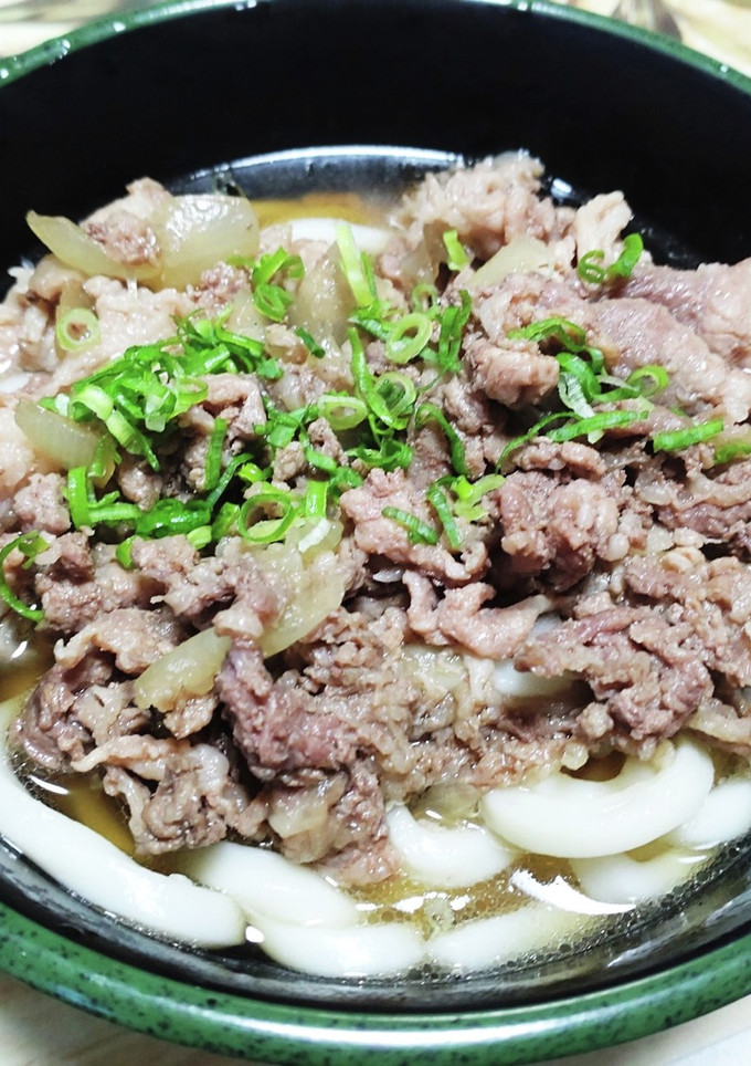 ラクウマ作り置き。牛丼、肉うどん、そば！-レシピのメイン写真