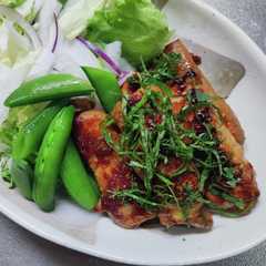 รูปของ もっちり厚揚げのこっくり肉巻き照り焼き
