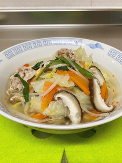 簡単!野菜たっぷり!タンメン-レシピのメイン写真