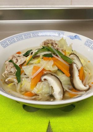 簡単！野菜たっぷり！タンメン-レシピのメイン写真