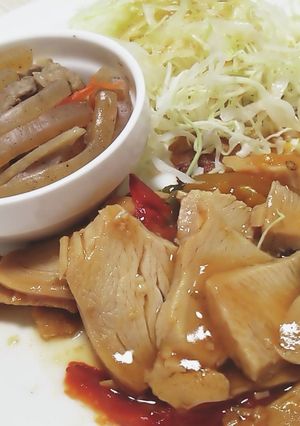 鶏胸肉のチンジャオロース-レシピのメイン写真