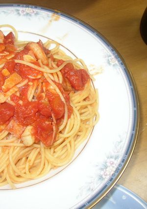 シーフードスパゲティ-レシピのメイン写真