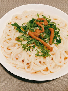 手抜きの梅うどん-レシピのメイン写真