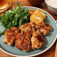 ニンニク醤油で♡豚こまの一口ステーキ