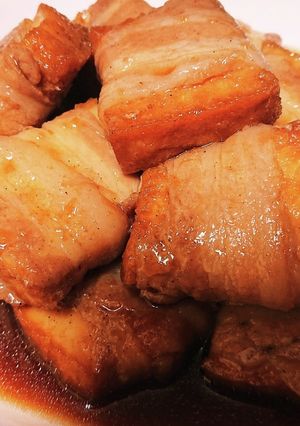 厚揚げの豚バラ煮-レシピのメイン写真