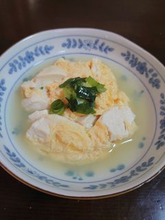 シンプル!お豆腐の卵とじ-レシピのメイン写真