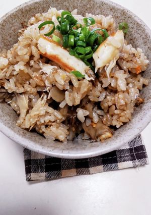 塩サバを焼いてからの炊き込みご飯♡-レシピのメイン写真