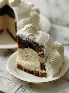 焼かない♪コーヒームースのドームケーキ-レシピのメイン写真