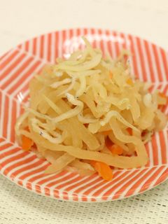 Ca豊富 じゃこ入り切り干し大根の炒め煮-レシピのメイン写真
