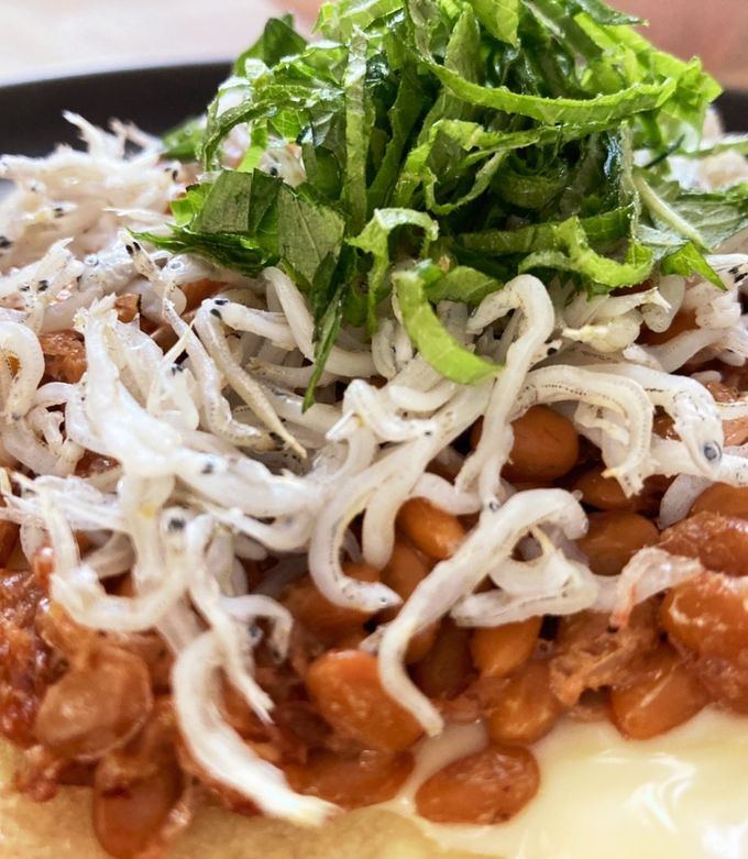 納豆トースト イソフラボンを取ろう-レシピのメイン写真