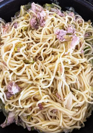 キャベツと豚肉のうま塩焼きそば-レシピのメイン写真