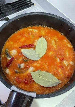 白いんげんとトリッパのトマト煮-レシピのメイン写真