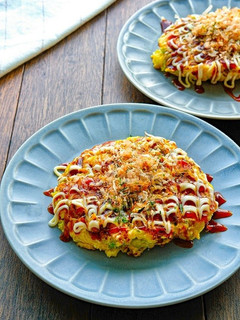 厚揚げで節約お好み焼き-レシピのメイン写真
