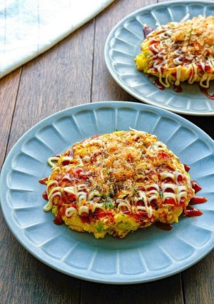 厚揚げで節約お好み焼き-レシピのメイン写真