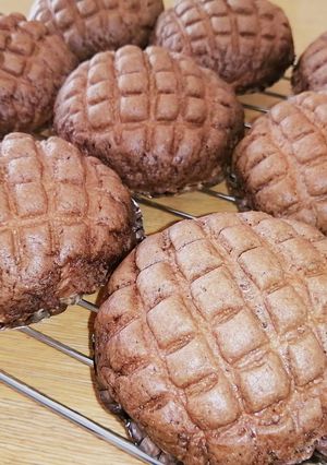 チョコメロンパン-レシピのメイン写真