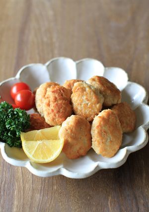 揚げ焼きでカリッ!大豆とチキンのナゲット-レシピのメイン写真