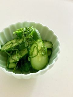 きゅうりと大葉の浅漬け-レシピのメイン写真