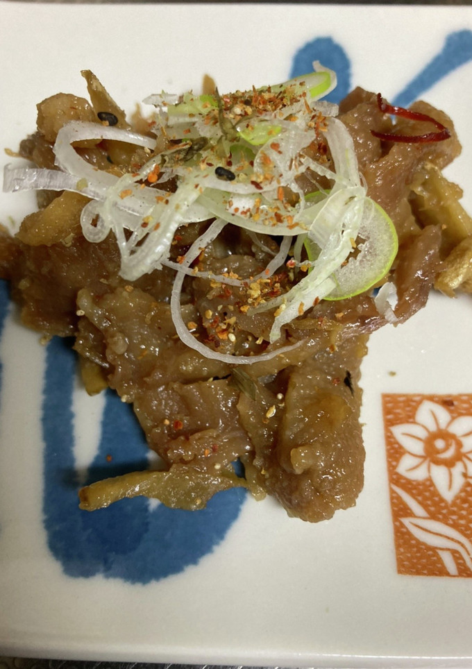鶏皮の炒り煮-レシピのメイン写真