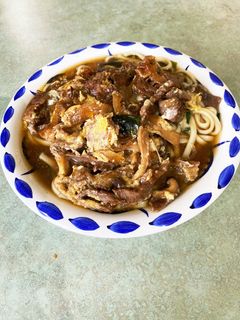 卵とじ肉うどん-レシピのメイン写真