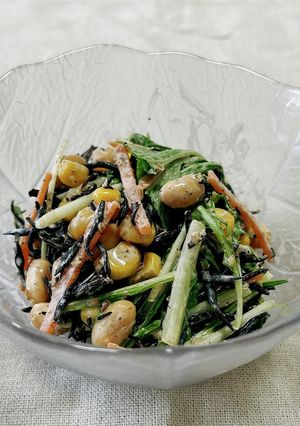 【副菜】ひじきと大豆のサラダ-レシピのメイン写真