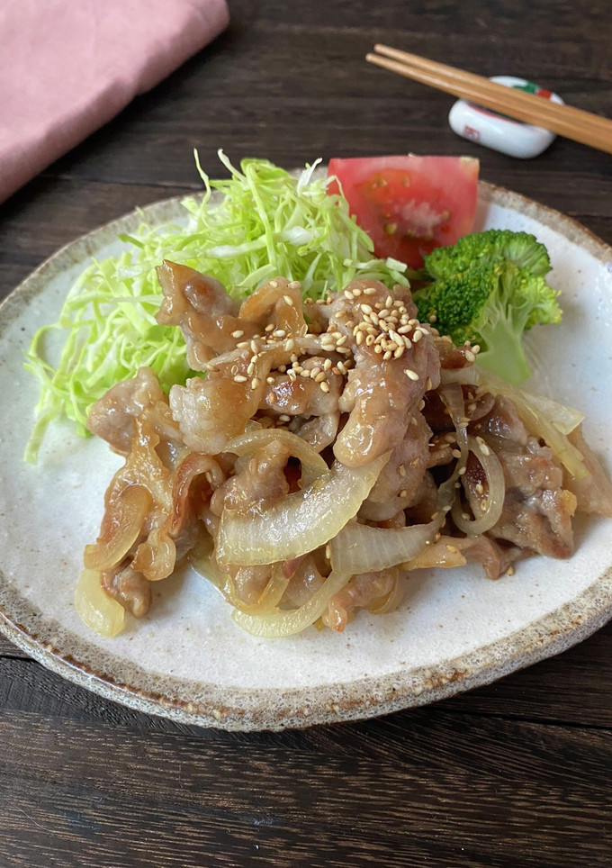 豚こまの生姜焼き-レシピのメイン写真