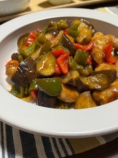 揚げない!ナスの酢豚風-レシピのメイン写真