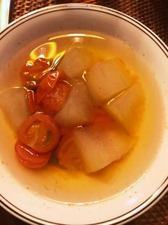 とうがんとプチトマトのサッパリスープ-レシピのメイン写真