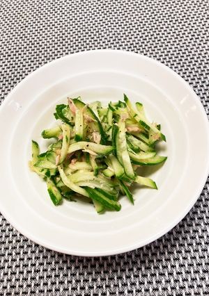 簡単混ぜるだけ　きゅうりとツナのサラダ-レシピのメイン写真