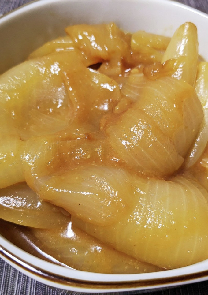 玉ねぎのとろとろ味噌煮-レシピのメイン写真