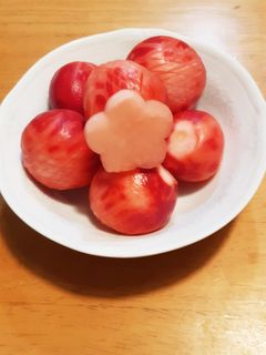 大根のさくら漬け-レシピのメイン写真