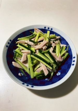 サラダチキンときゅうりのドレッシング和え-レシピのメイン写真