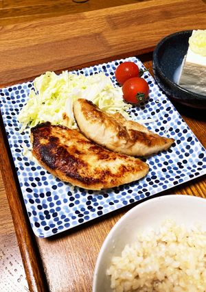 母のお弁当惣菜！ささみの味噌焼き♪-レシピのメイン写真