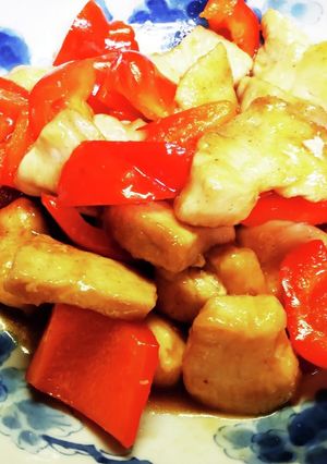 sい鶏むね肉のポン酢炒め-レシピのメイン写真