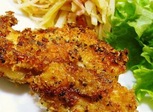 レモンでもみもみ☆鶏もも肉のパン粉焼き-レシピのメイン写真