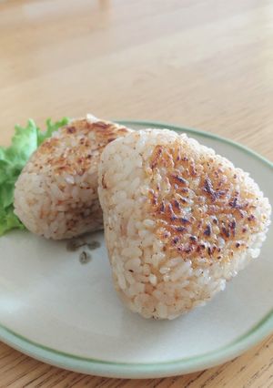 簡単絶品☆焼きおにぎり&鶏だし茶漬け-レシピのメイン写真