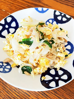 本当にくっつかない! 素麺チャンプルー-レシピのメイン写真