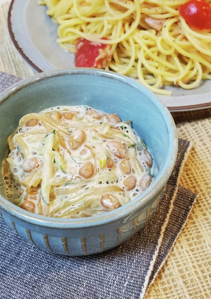 簡単！納豆ともやしのマヨサラダ-レシピのメイン写真
