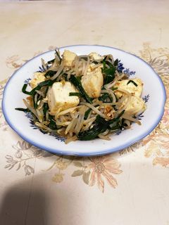豆腐とニラもやし炒め-レシピのメイン写真