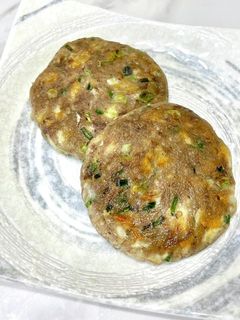 サバ缶のネギチーズおやき-レシピのメイン写真